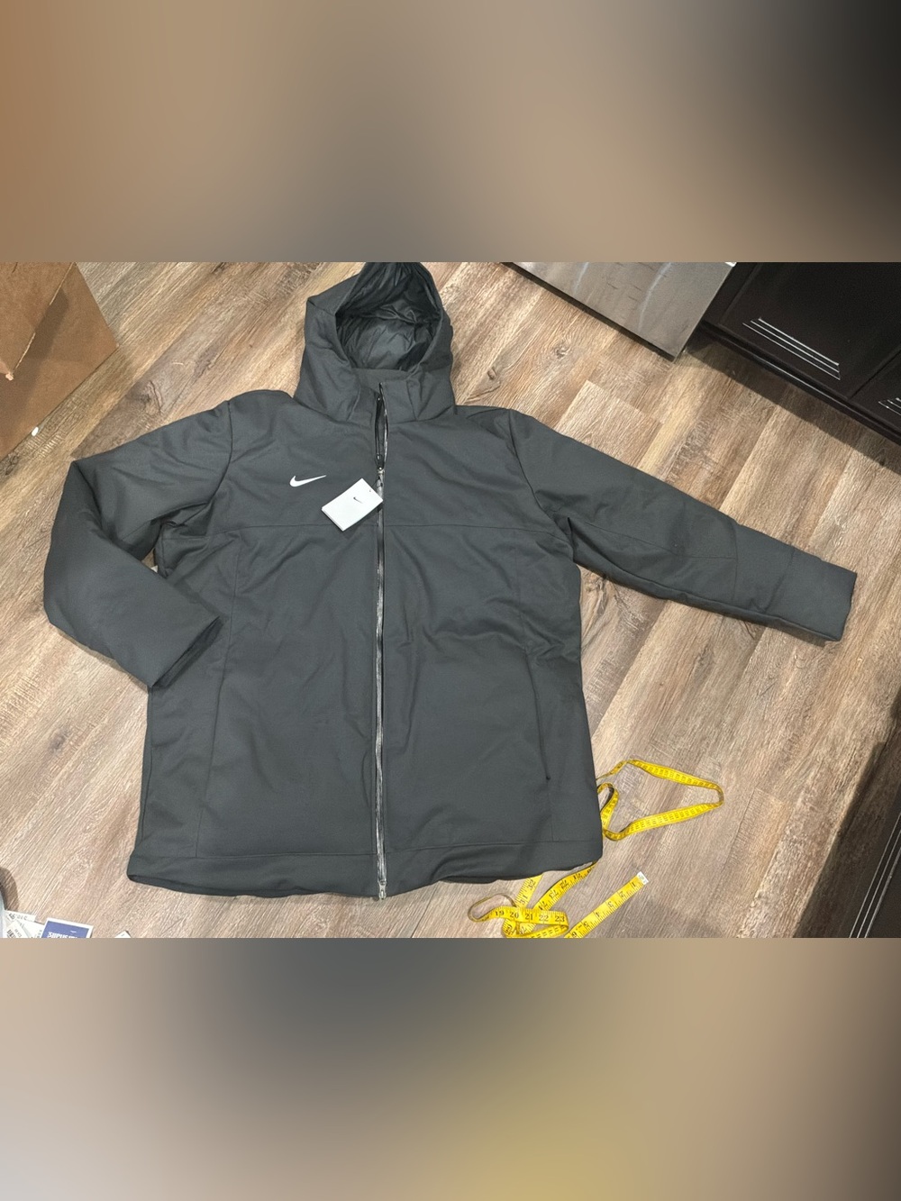 New NIKE 550 STORM-FIT Down Parka Grey DJ6526 060 Men’s Sz 2XL